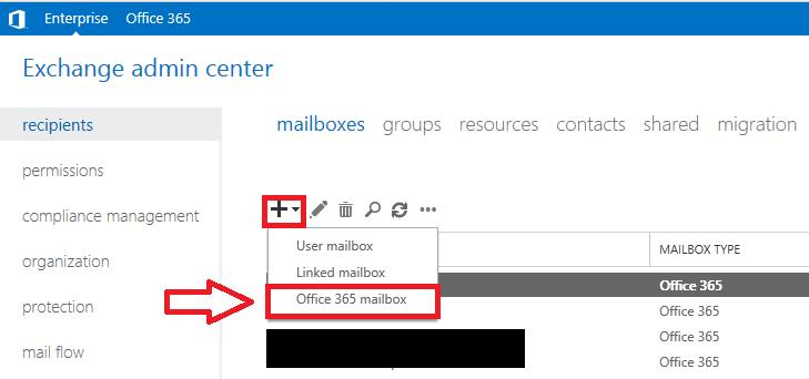 How to remove users from shared Mailbox Exchange admin Console. Mailbox recipient