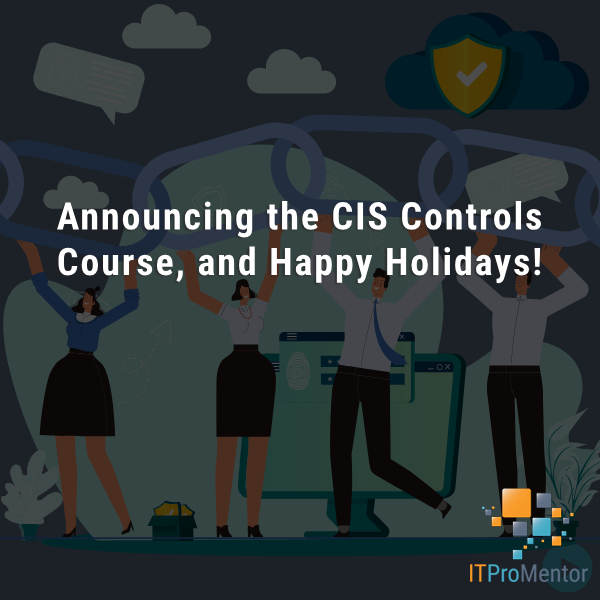 Announcing the CIS Controls Course